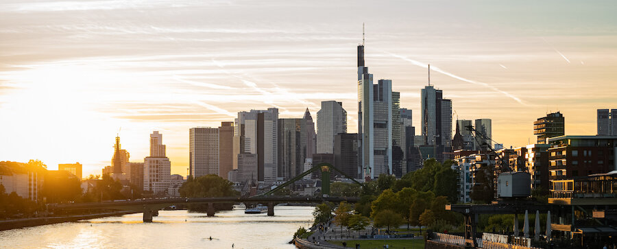 Drohnenaufnahme Frankfurt © Tim Heisen